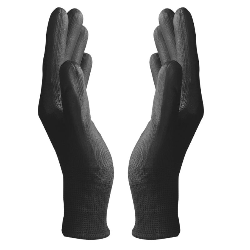 Termurah Sarung Tangan Palm Fit Warna Hitam Merk Yutaka