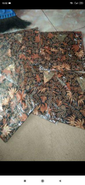 Batik Anak Cowok Lengan Panjang/atasan Batik Anak Laki -laki/batik Anak