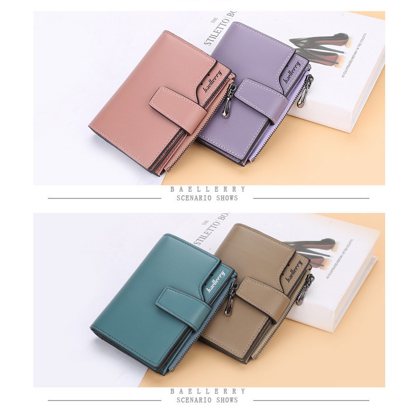 BL N5013 / COD Dompet BAELLERRY Pendek Lipat New Colour