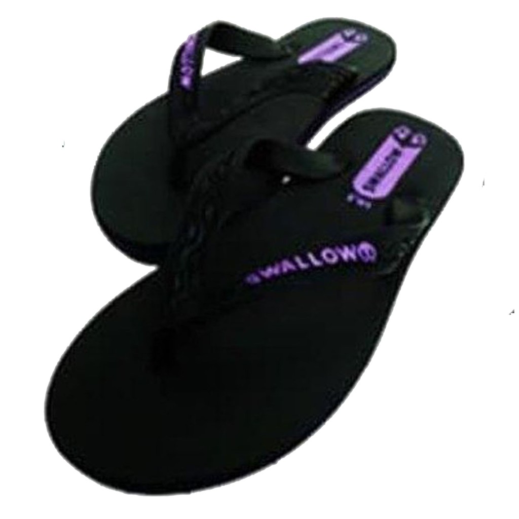 SANDAL JEPIT SWALLOW BLACK PEARL & MAPLE-PEARL/UNGU(10,5 )