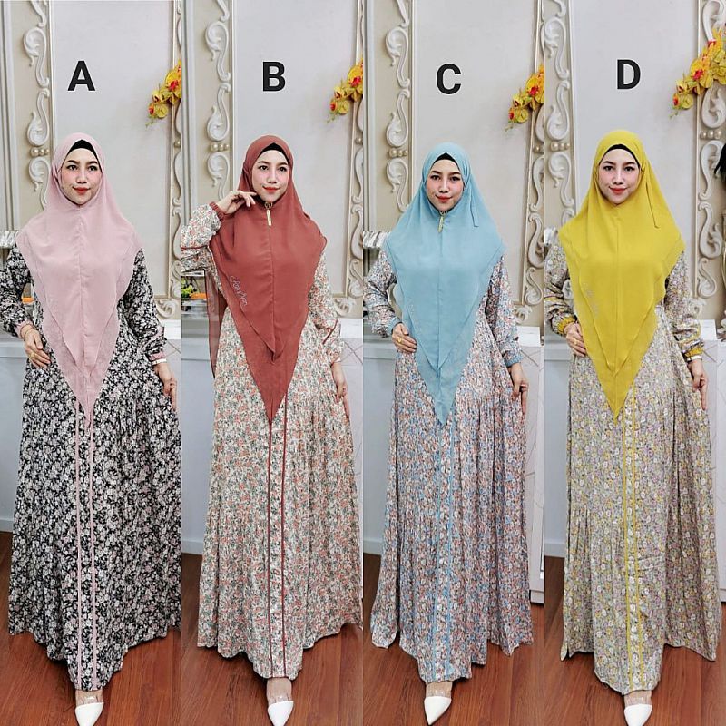 HOME DRESS FLOWER BY ANI SYARI (READY)
