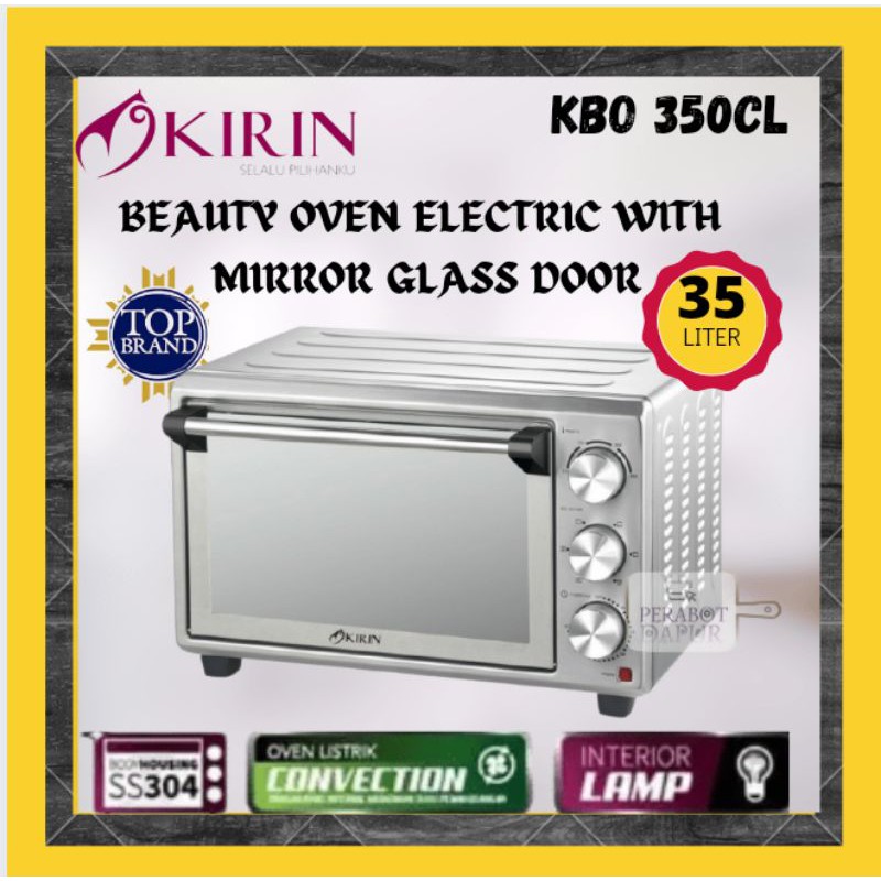 Oven Listrik Kirin 35 Liter KBO 350 CL