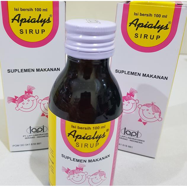 Apialys Syrup 100 ml Suplemen Kesehatan Anak Multivitamin