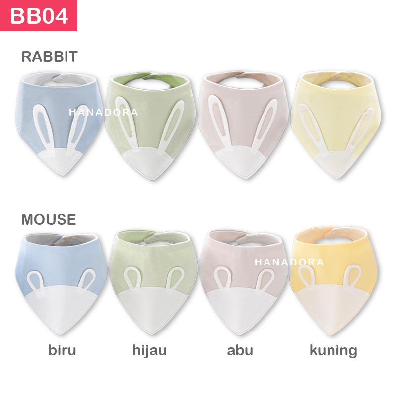 CUCI GUDANG - Bib Segitiga Scarf BB04