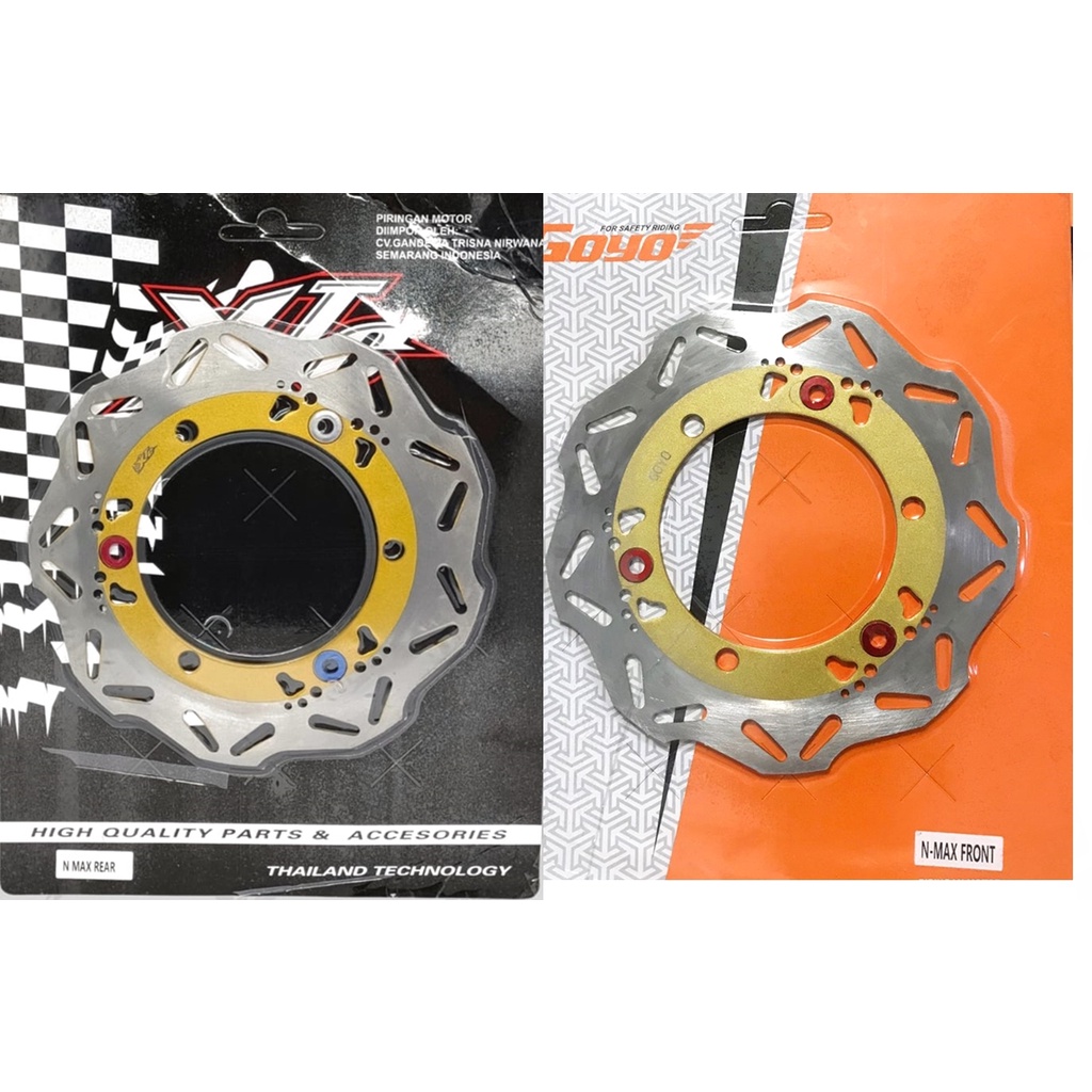 PIRINGAN NMAX OLD &amp; NMAX new CAKRAM SET DEPAN BELAKANG YAMAHA NMAX