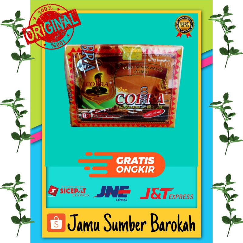 cobra jamu sesak napas original