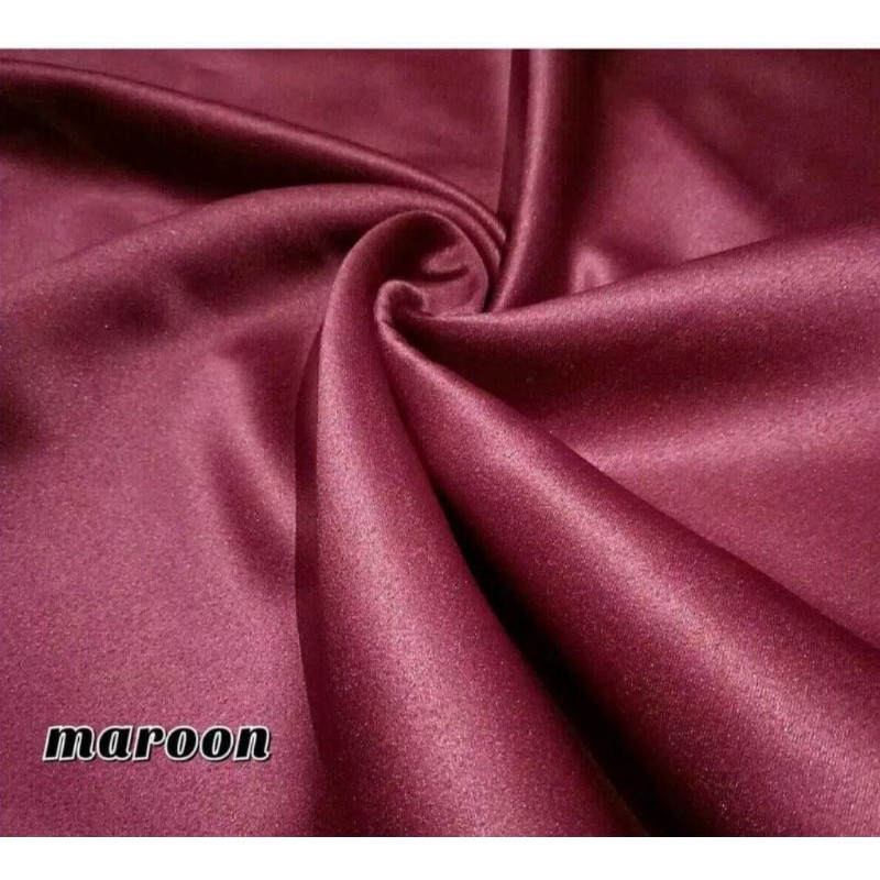 Kain Satin Bridal/Harga Tertera 1/2(0.5)mtr