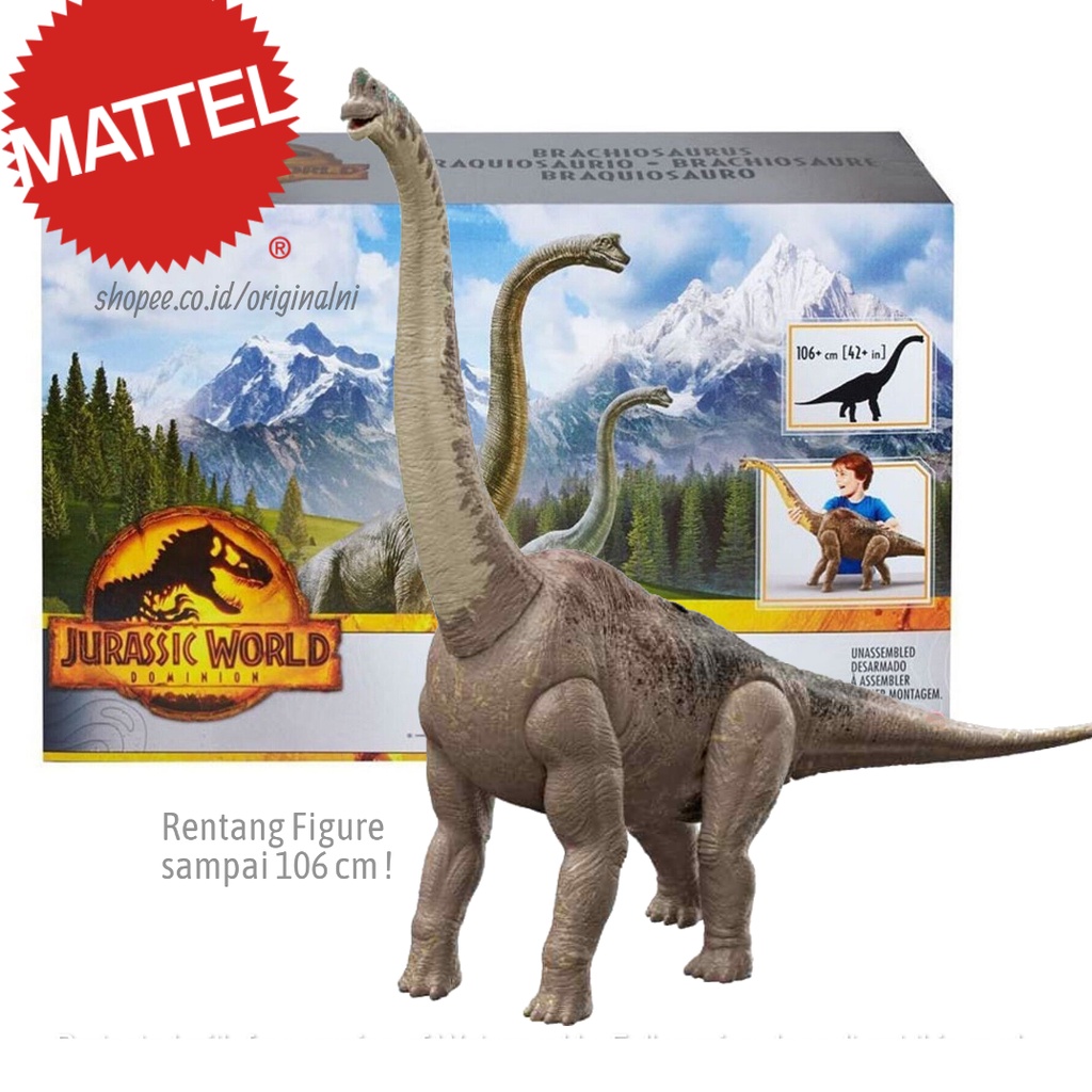 Mattel JURASSIC WORLD DOMINION Legacy Collection Brachiosaurus