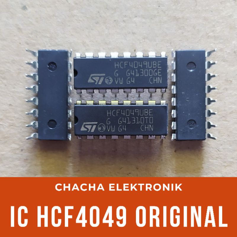 IC HCF 4049 HCF4049UBE Original