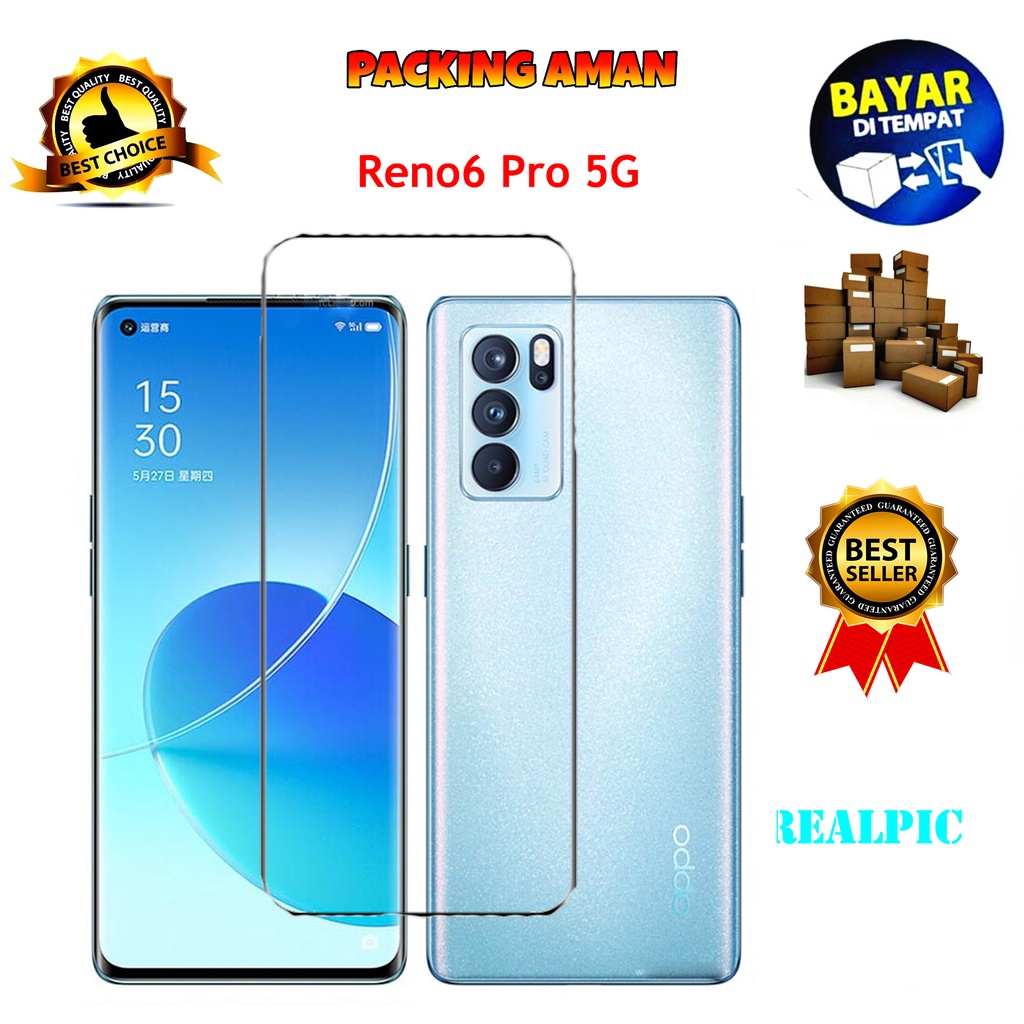 Tempered Glass Oppo Reno6 Pro 5G 2021 Screen Protector Anti Gores