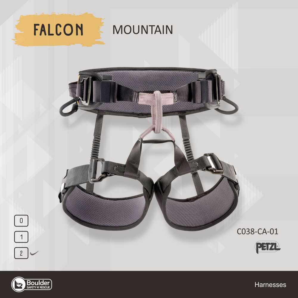 PETZL FALCON MOUNTAIN SEAT HARNESS