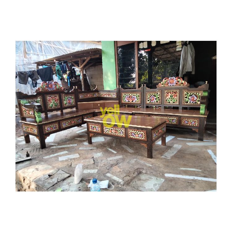 Kursi Ruang Tamu Kayu Jati Asli Jepara - KING 01