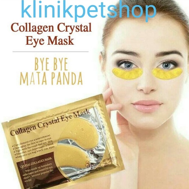 Collagen Crystal Eyes Mask - Sepasang Masker Mata Colagen Penghilang Mata Panda