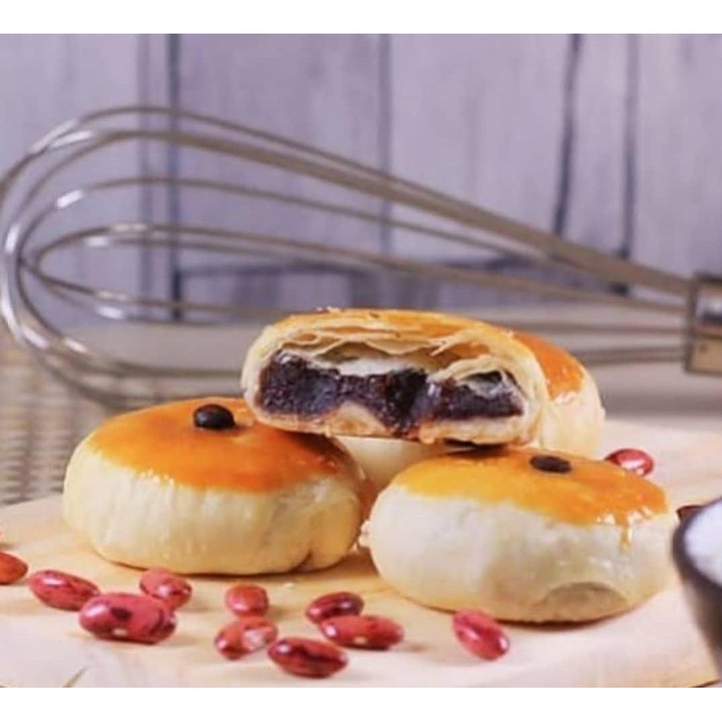 

PapaPia Kue Pia Kacang merah isi 8 pcs