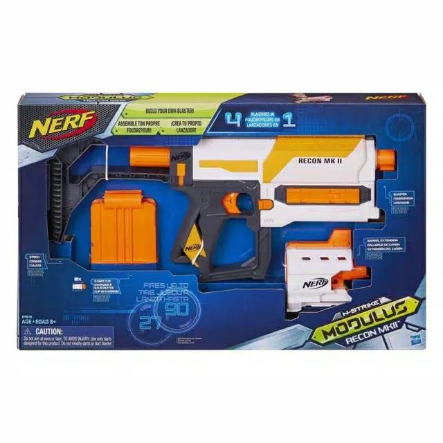 Nerf Modulus Recon MKII Blaster Gun Tembakan Dengan Sistem Rakit Mainan Anak