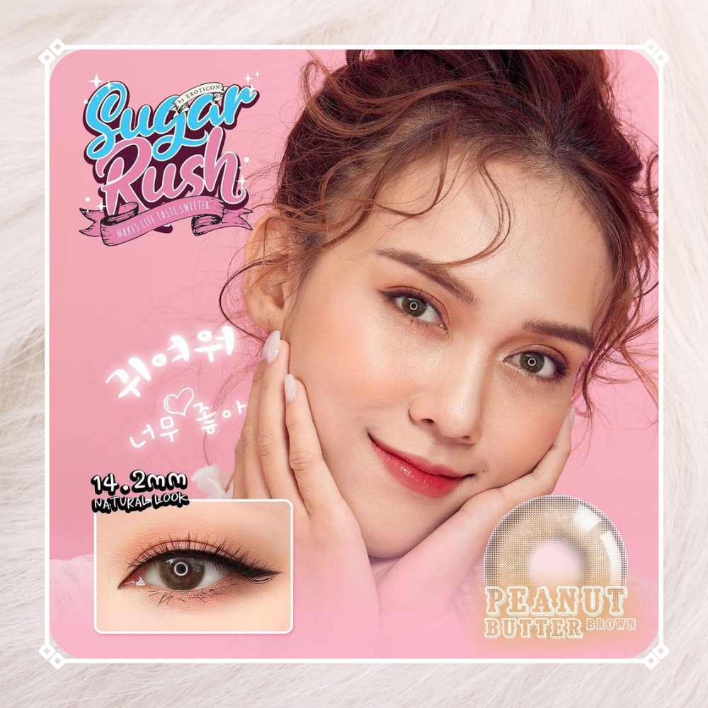 SOFTLENS X2 SUGAR RUSH DIA. 14.20 NORMAL | NATURAL | GREY | BROWN | BLUE