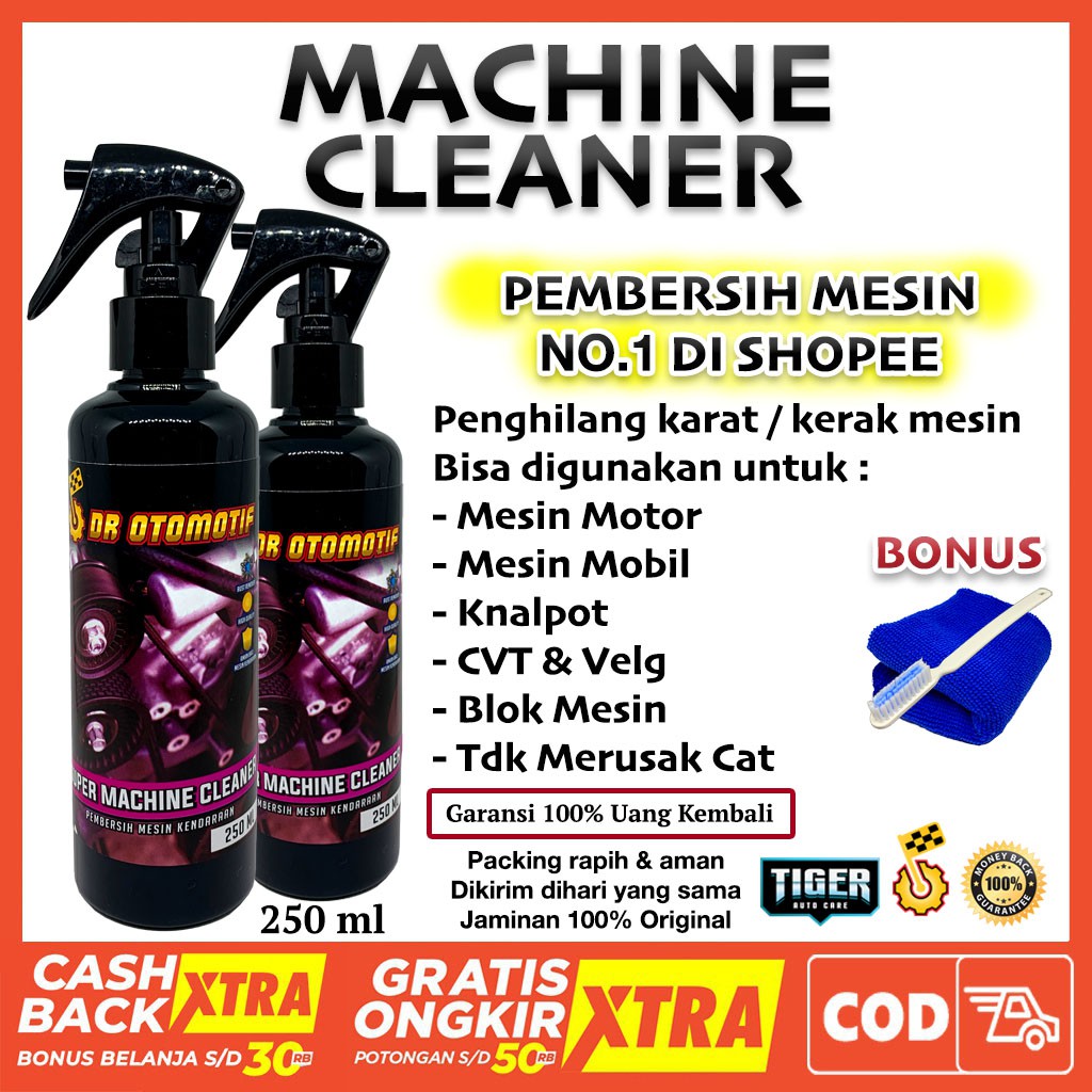 PENGHILANG KARAT PEMBERSIH KERAK MESIN MOTOR MOBIL RUST REMOVER SUPER MACHINE CLEANER PENGHILANG BLOK MESIN KNALPOT VELG CVT