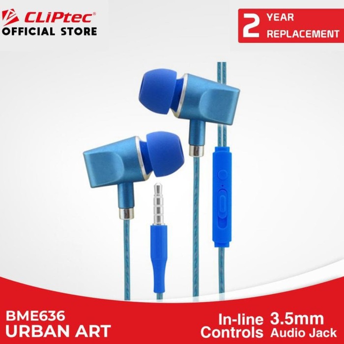 EarPhone Cliptec BME636 URBAN ART With Microphone headset