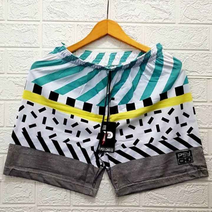 BEST SELLER - BOXER PRIA WANITA CELANA PENDEK GROSIR KOLOR PANTAI