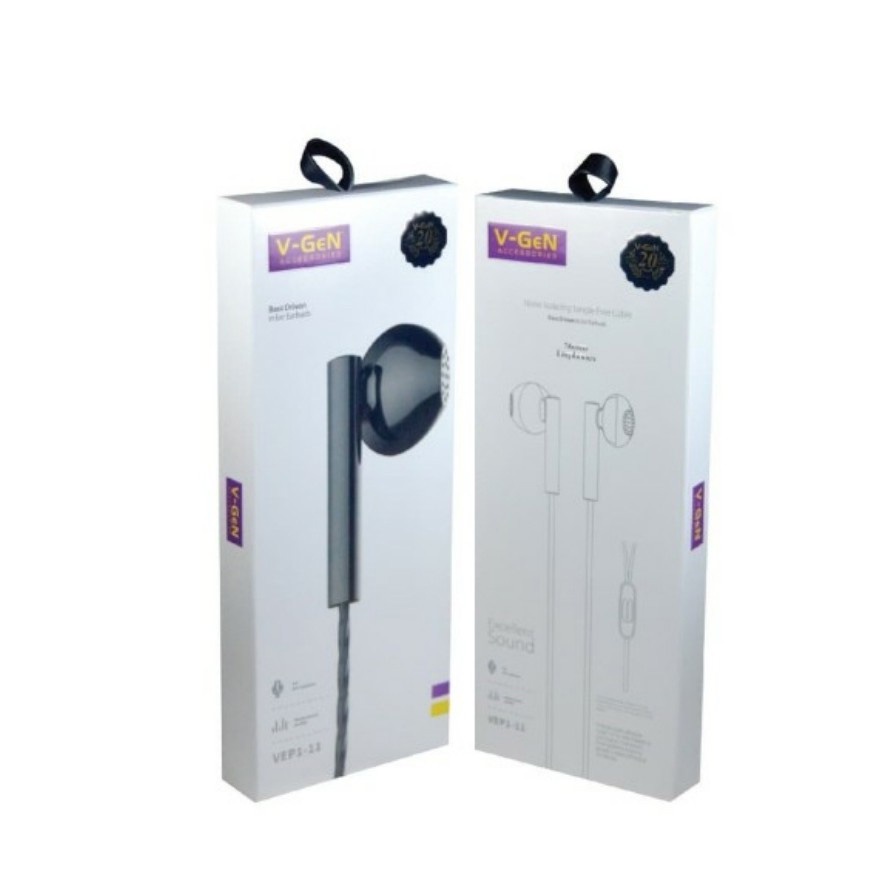 [DZS] HEADSET EARPHONE HEAD SET V-GEN VEP1-11 VGEN HEAPHONE HETSET