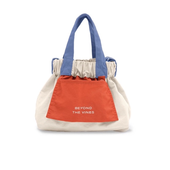 [READY STOCK] Micro Dumpling Bag Beyond The Vines (Cream/Red)