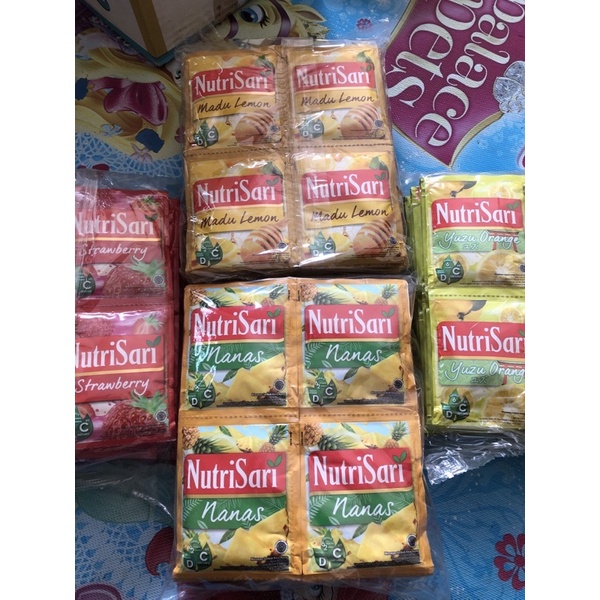 Nutri Sari Minuman Serbuk Instan 1 renteng isi 10 sachet