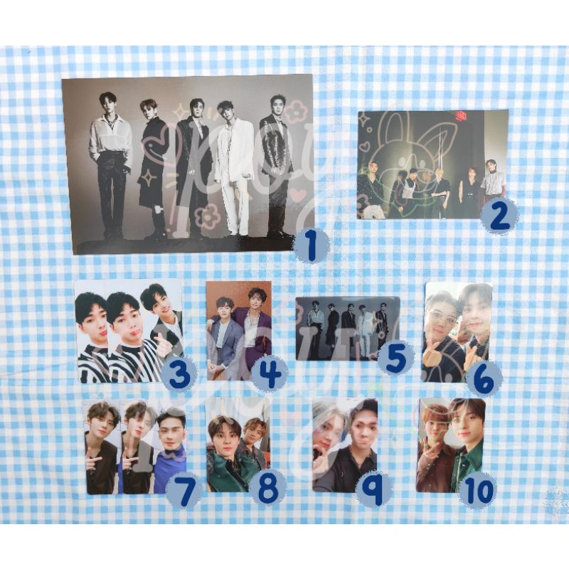 NU'EST NUEST JR Jonghyun Aron Baekho Minhyun Ren Photocard PC Postcard Kihno