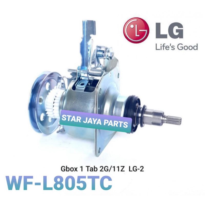 Gearbox mesin cuci LG 1 tabung WF-L805TC