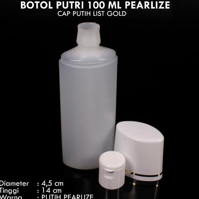 Jual Botol Putri Ml Putih Tutup Fliptop Shopee Indonesia