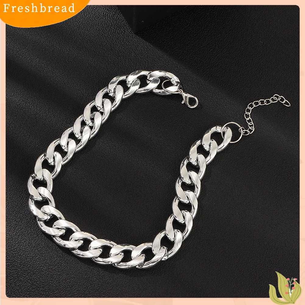 【Fresh】❀Unisex Thick Link Chain Short Necklace Hip Hop Party Club Statement Jewelry Gift