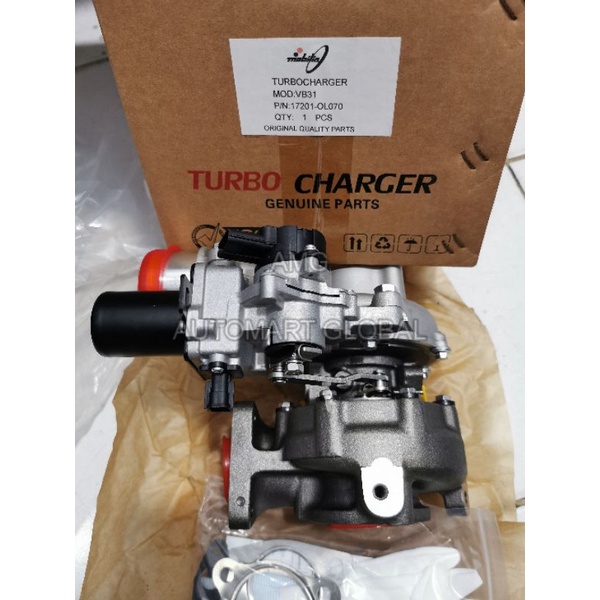 turbo charger toyota hilux 3.0 3000cc 17201-0l040