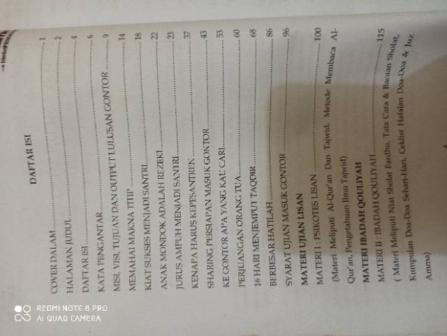 Buku Bimbel Masuk Gontor Buku Jurus Ampuh Jadi Santri Gontor Shopee Indonesia