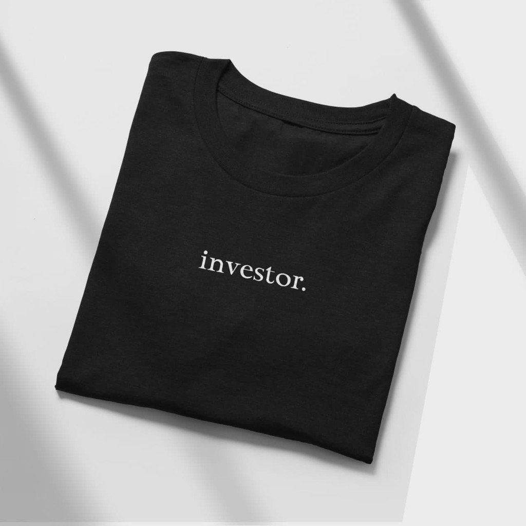 BISA COD/T-SHIRT INVESTOR/KAOS INVESTOR/KAOS APPAREL