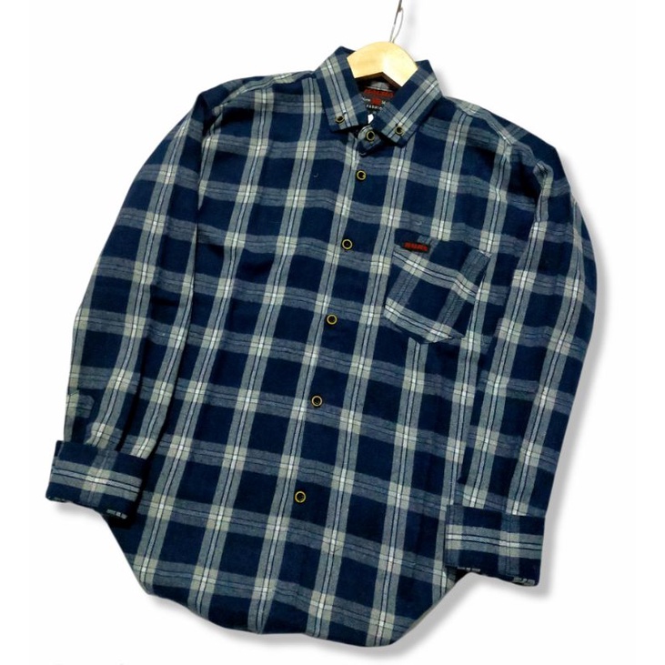 KEMEJA FLANEL KOTAK KOTAK KASUAL WANITA LENGAN PANJANG | ATASAN CEWEK | OUTER FLANEL-F15