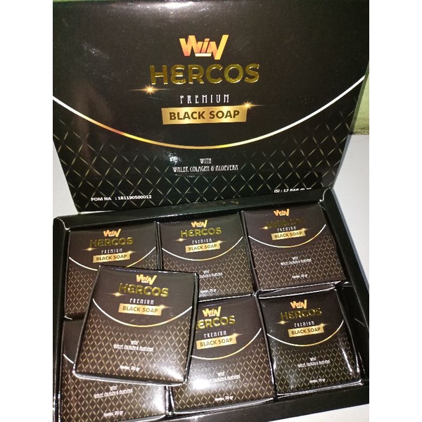 Hercos premium black soap