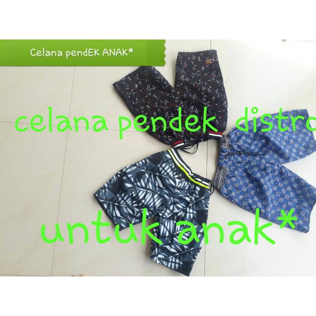 Celana Pendek Anak usia 17-15 Th Celana Anak Murah Motif Bahan Adem kolor anak terbaru