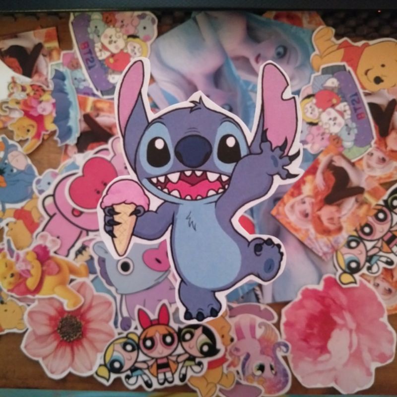 

Stiker kartun anak random