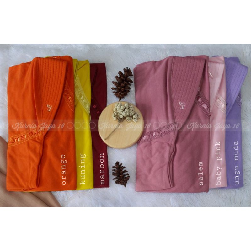 Jilbab Instan Serut bahan Kaos size M L XL