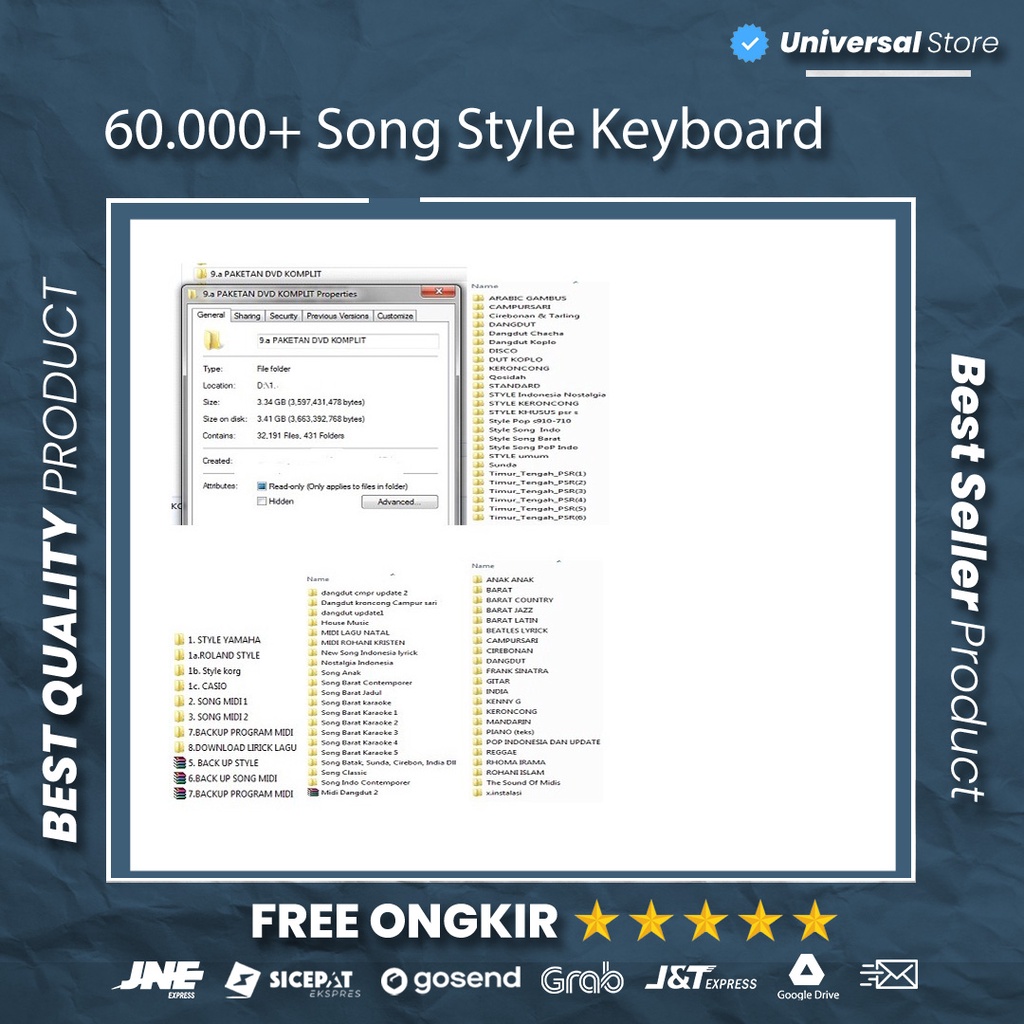 Koleksi 60.000+ Song Midi Lagu Style Keyboard Yamaha Terlengkap Lifetime Update Terbaru