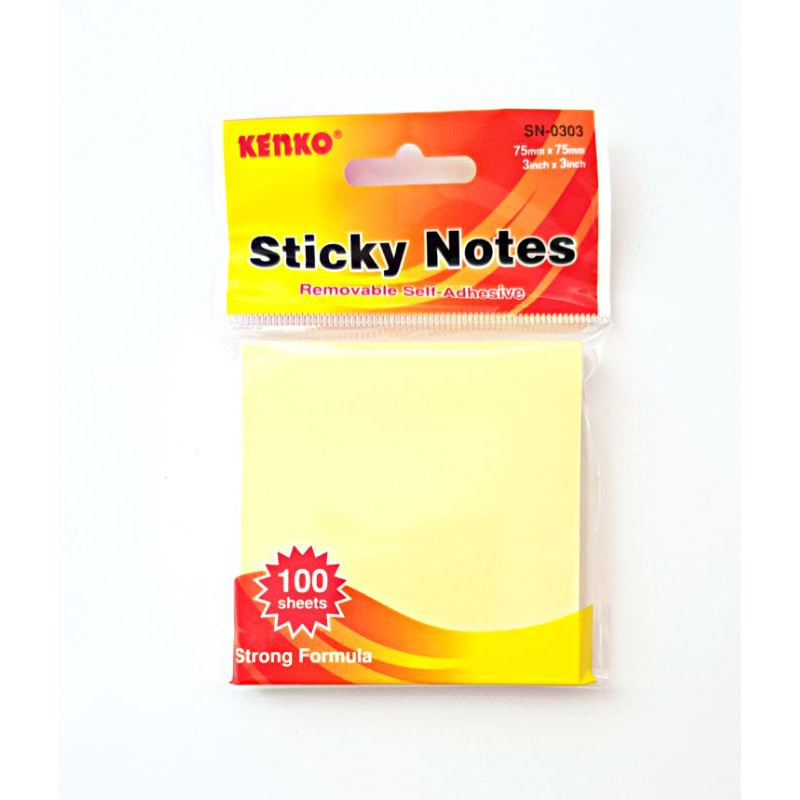 Sticky Note/Memo Tempel Kenko SN-0303 Kuning