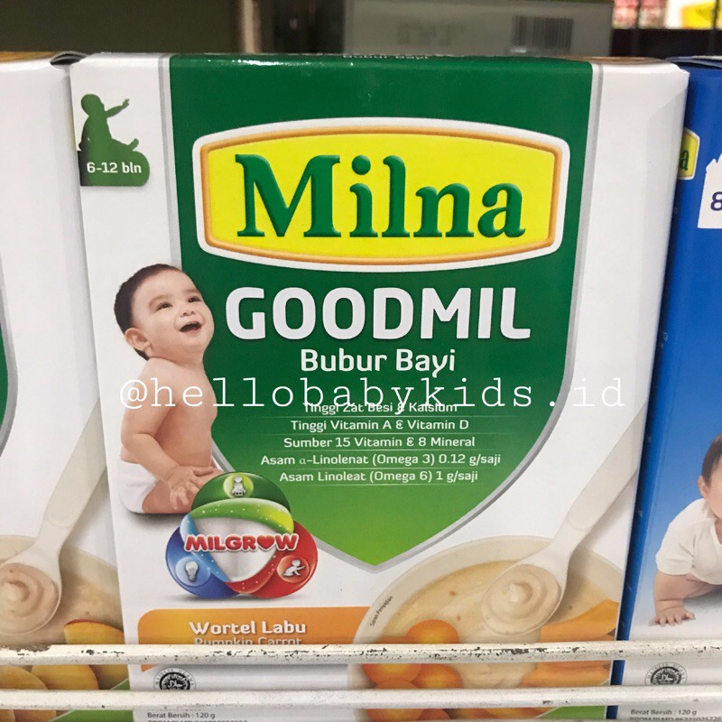 Milna Goodmil 120gr / bubur bayi milna