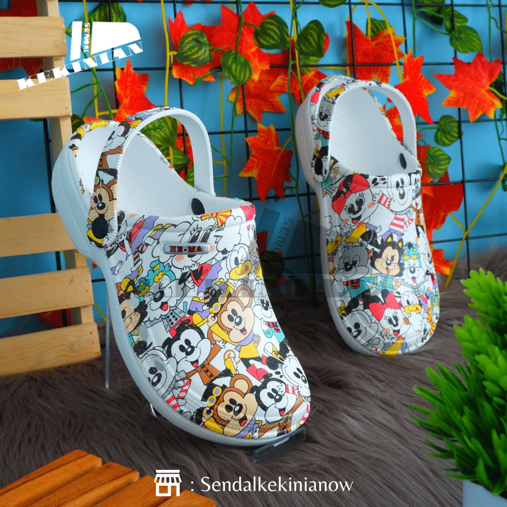 Sandal kodok motif/ Sendal kodok motif / Sandal kodok / Sendal Kodok