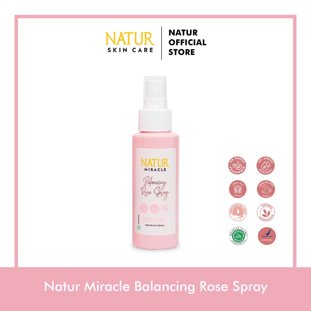Natur Miracle Balancing Rose Spray 100 ml