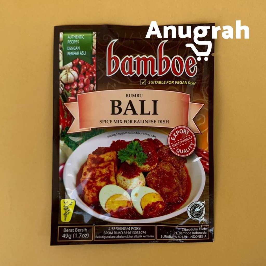 

Bamboe Bumbu Instant Masak Bumbu Bali 49gr