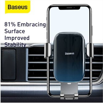 Baseus Glaze Gravity Car Mount Phone Holder HP AC Mobil Air Vent