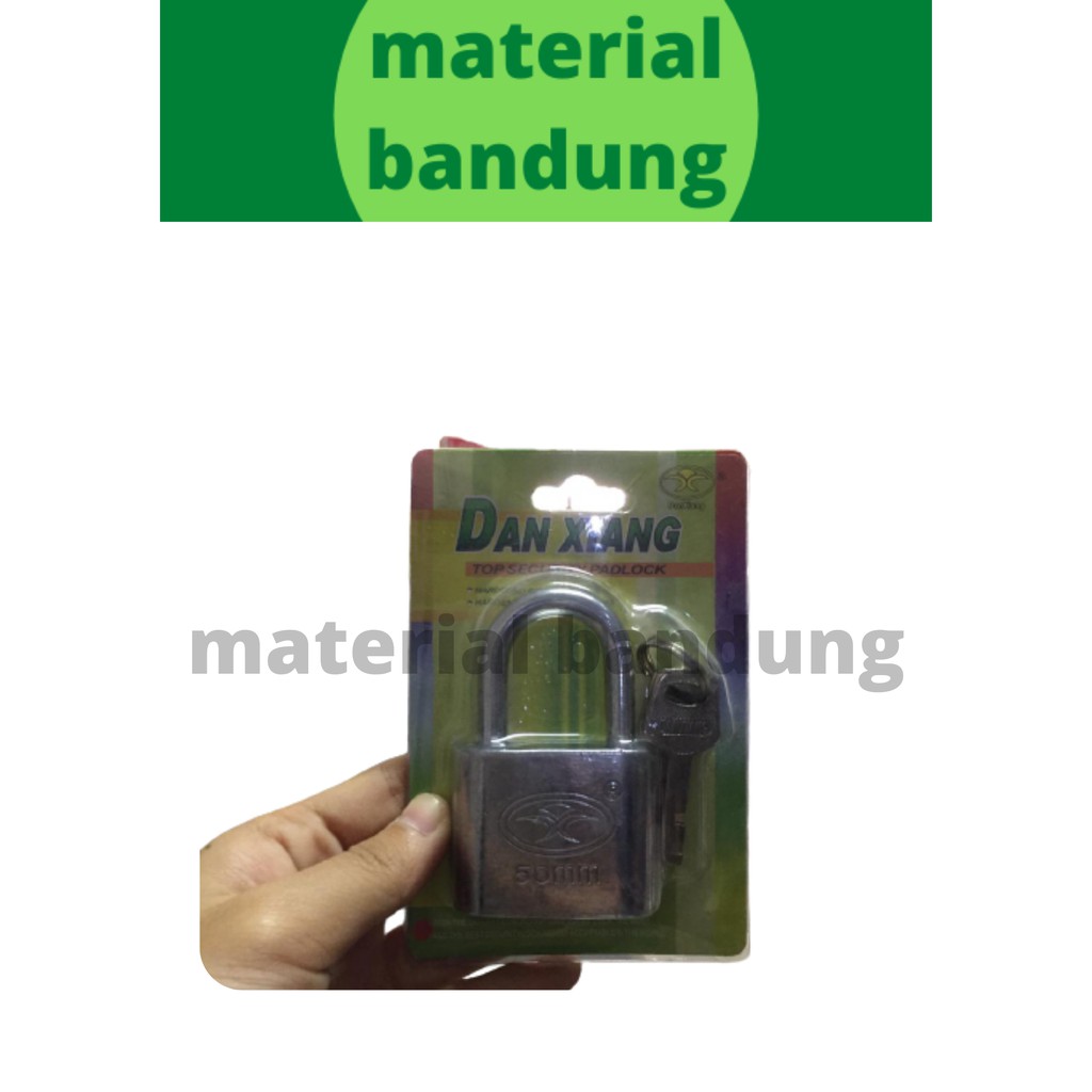 GEMBOK DAN XIANG 50mm PENDEK / GEMBOK PINTU / GEMBOK PAGAR