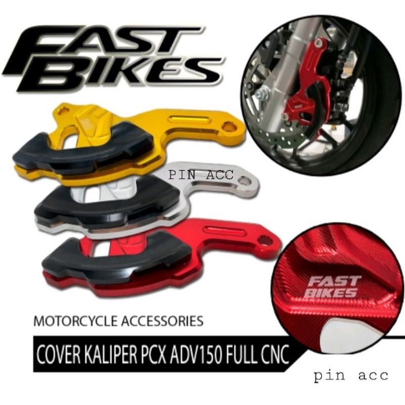 Cover Kaliper Honda Pcx,Adv Tutup Kaliper Honda Pcx,Adv Fast Bikes Original 100% sesuai iklan censi