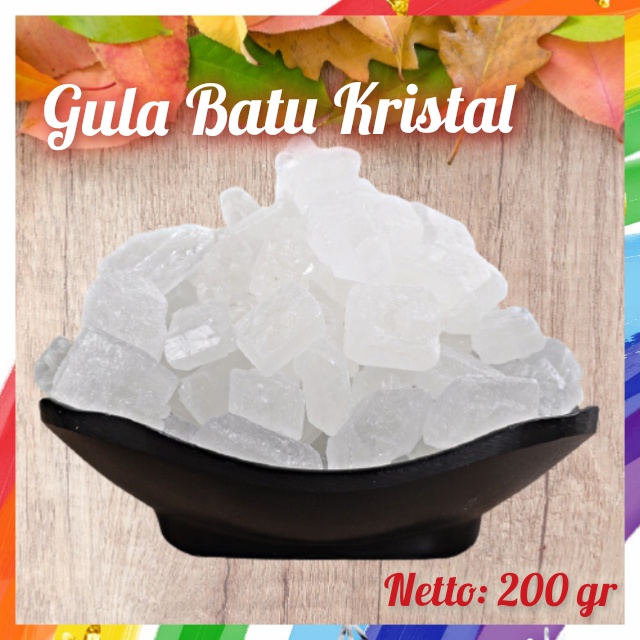 

Gula Batu Kristal Asli Cirebon - Sangat cocok buat pemanis minuman kesukaan Anda