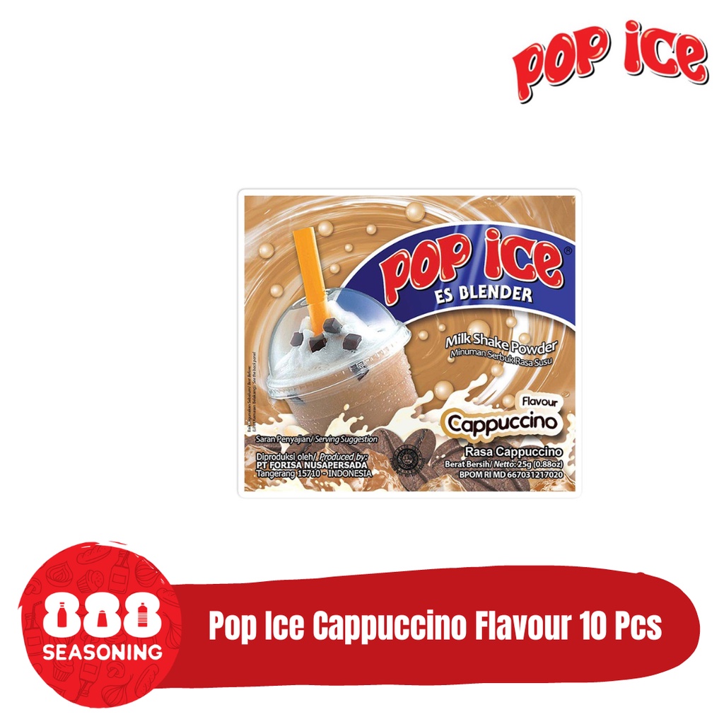 

POP ICE CAPPUCCINO FLAVOUR 10 SACHET