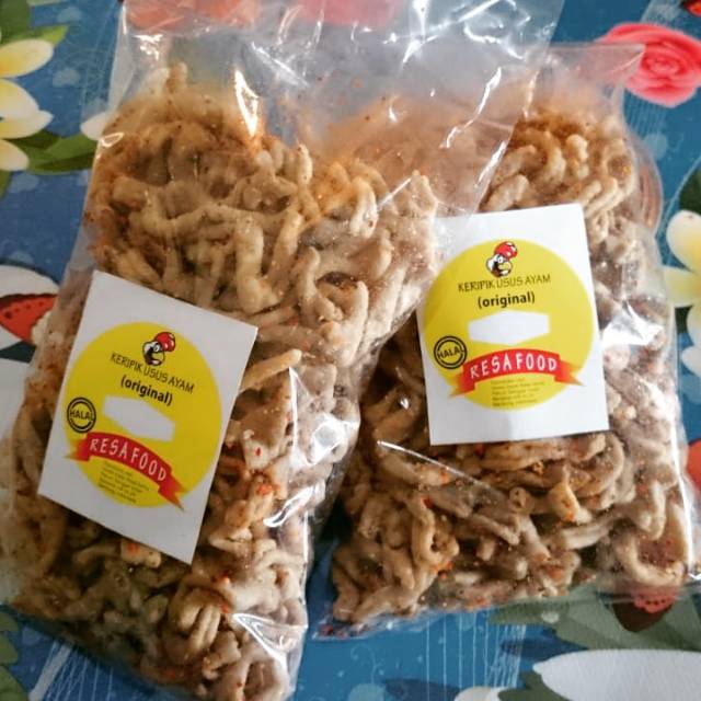 

Keripik usus ayam aneka varian